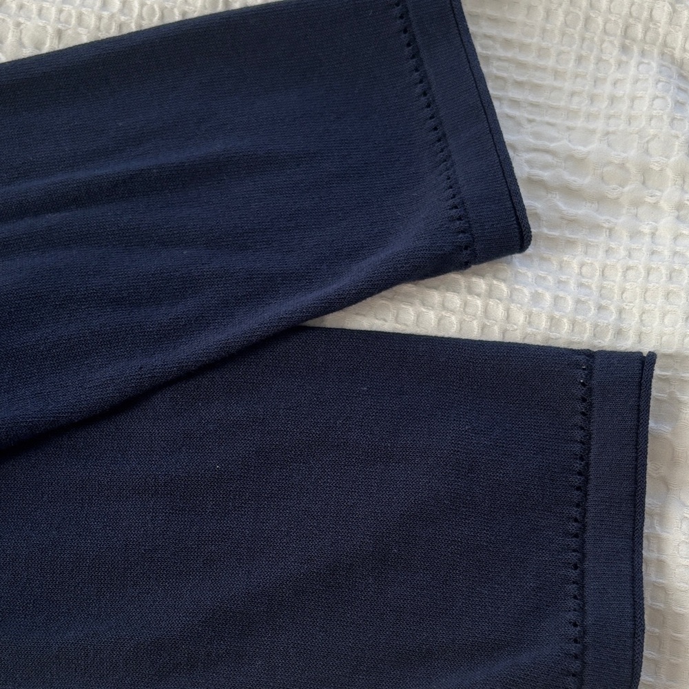 Chico's Midnight Blue Open Cardigan - Picture 5 of 8